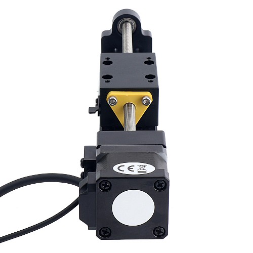 Nema 14 Adım Motoru Kılavuz Vidalı Lineer Aktüatör 1,5A Strok 120mm 0,14Nm (19,83oz.in) Kılavuz 2,54mm (0,1") Sensörlü Nema 14 Adım Motoru Kılavuz Vidalı Lineer Aktüatör 1,5A Strok 120mm 0,14Nm (19,83oz.in) Kılavuz 2,54mm (0,1") Sensörlü