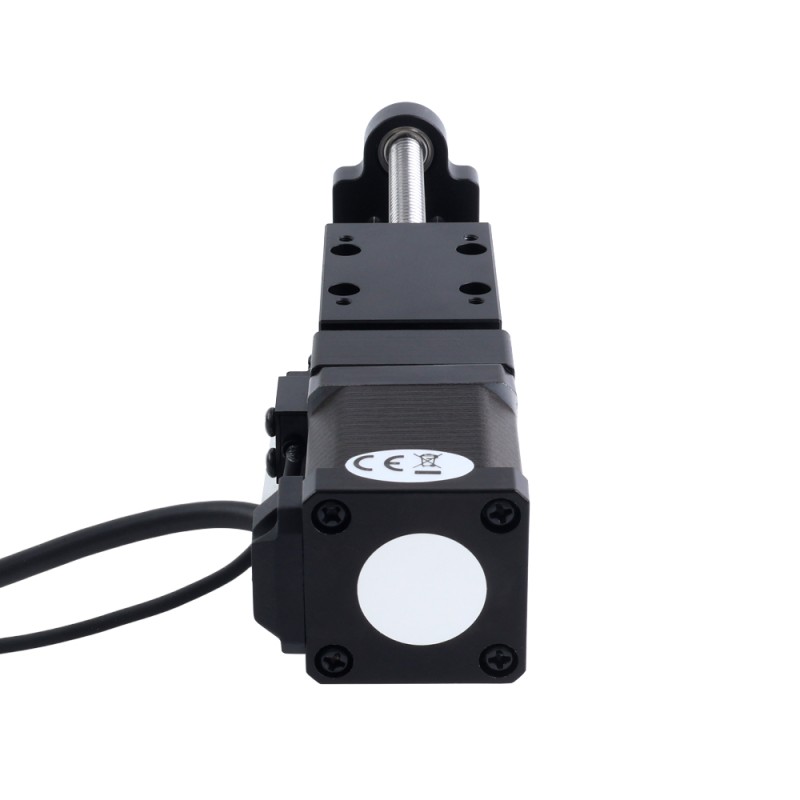 Nema 8 step motor bilyalı vida lineer aktüatör  1.5A Strok 80mm 0.20Nm(28.32oz.in) Kurşun adımı 1mm(0.03937) - LMD14S18BSB15-080 | StepperOnline