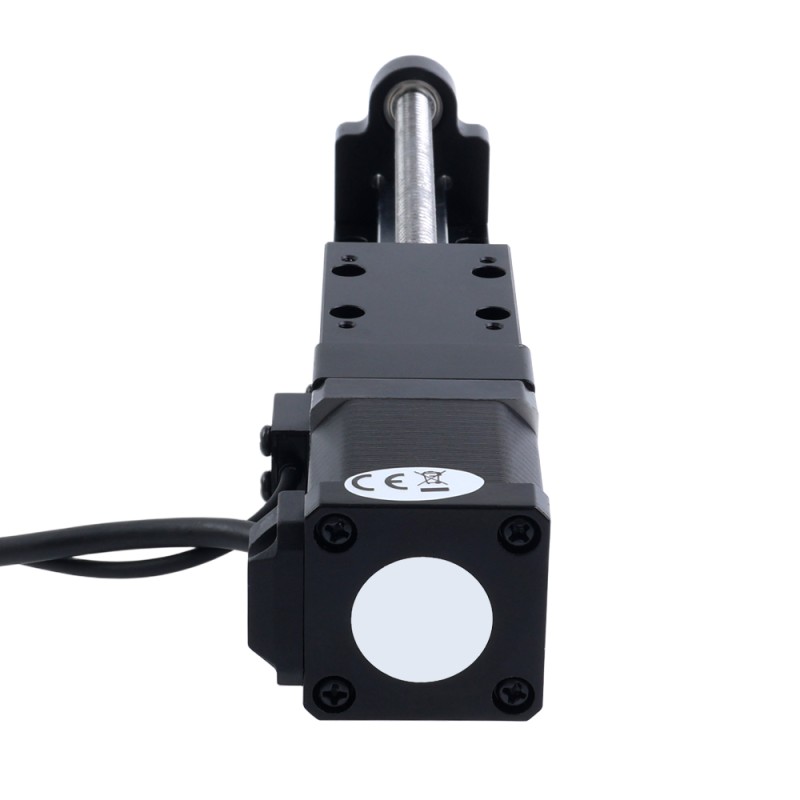 Nema 8 step motor bilyalı vida lineer aktüatör  1.5A Strok 200mm 0.20Nm(28.32oz.in) Kurşun adımı 5mm(0.19685) - LMD14S18BVB15-200 | StepperOnline