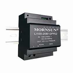 100W 12V 7.5A 85-264VAC/120-370VDC DIN Ray Anahtarlama Güç Kaynağı