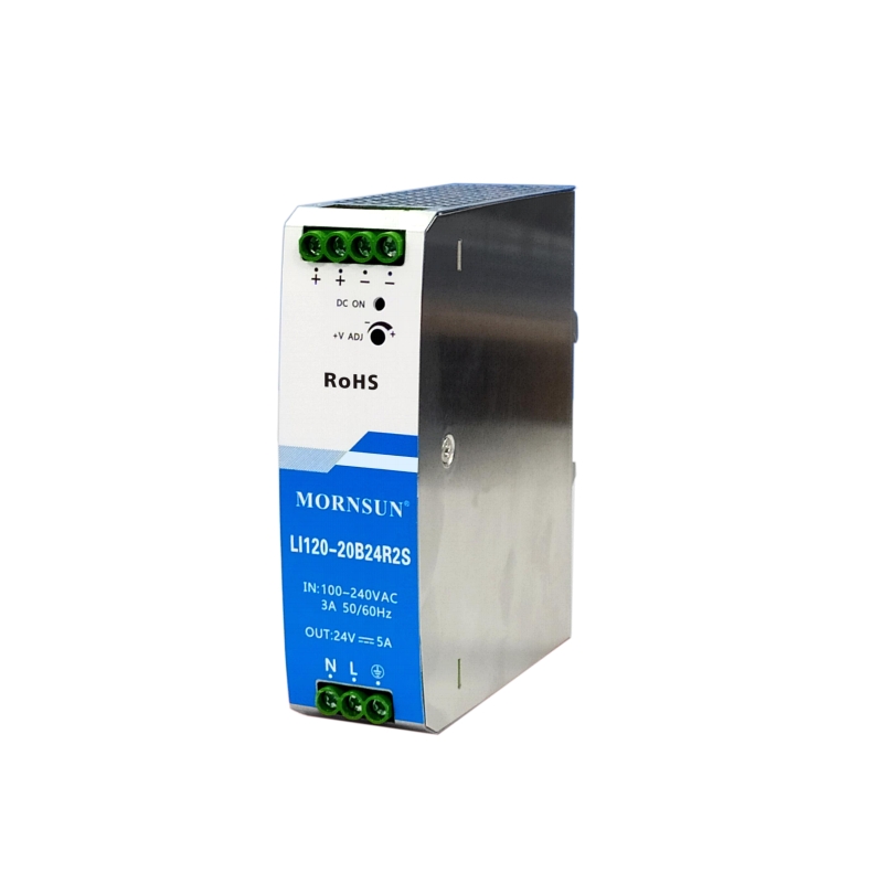 120W 24V 5.0A 90-264VAC/120-370VDC DIN Ray Anahtarlama Güç Kaynağı