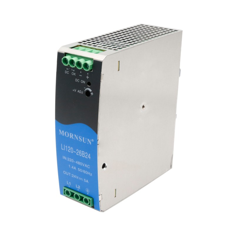 120W 48V 2.5A 180-600VAC/254-848VDC DIN Ray Anahtarlama Güç Kaynağı