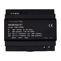 150W 15V 10.0A 85-264VAC/120-370VDC DIN Ray Anahtarlama Güç Kaynağı