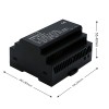 150W 48V 3.2A 85-264VAC/120-370VDC DIN Ray Anahtarlama Güç Kaynağı