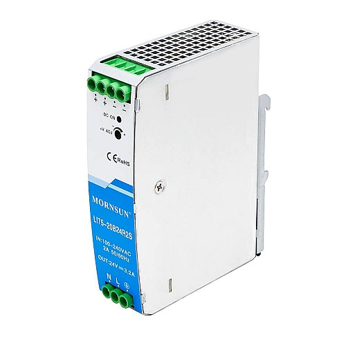 75W 12V 6.3A 90-264VAC/120-370VDC DIN Ray Anahtarlama Güç Kaynağı 75W 12V 6.3A 90-264VAC/120-370VDC DIN Ray Anahtarlama Güç Kaynağı