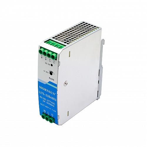 75W 12V 6.3A 85-305VAC/120-430VDC DIN Ray Anahtarlama Güç Kaynağı