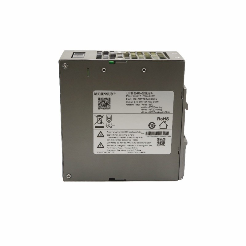 PFC Fonksiyonlu 240W 48V 5.0A 85-277VAC/120-390VDC DIN Ray Anahtarlama Güç Kaynağı