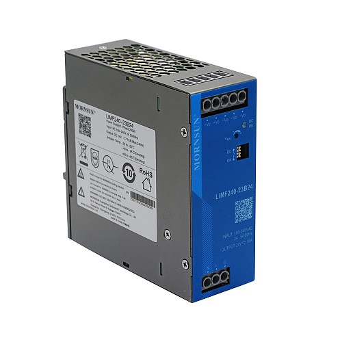PFC Fonksiyonlu 240W 12V 16.0A 85-277VAC/120-390VDC DIN Ray Anahtarlama Güç Kaynağı
