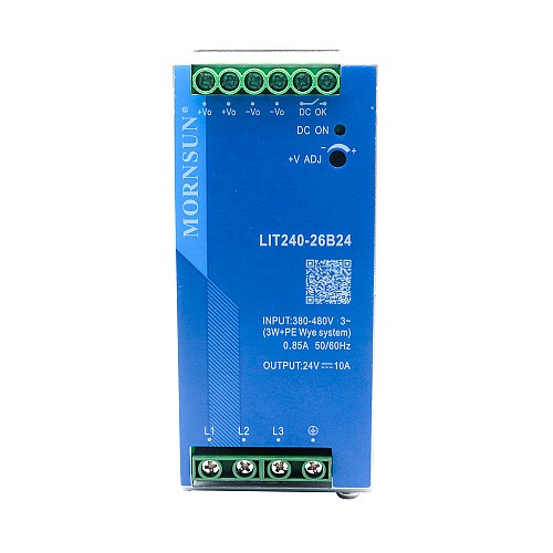 240W 48V 5.0A 320-600VAC/450-850VDC DIN Ray Anahtarlama Güç Kaynağı
