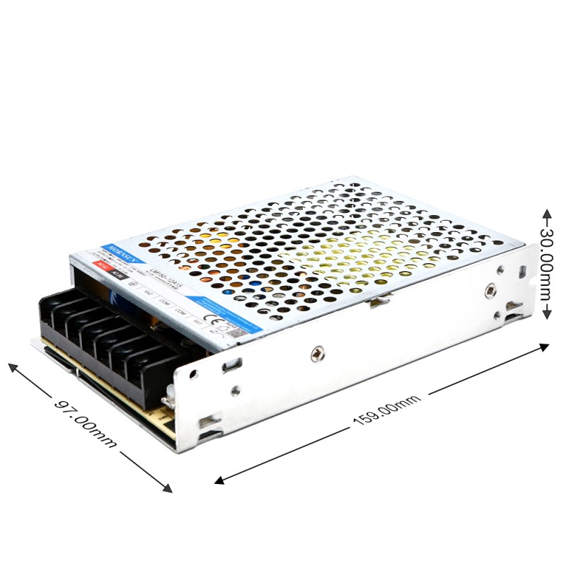 150W 15V -15V/5.0A 5.0A 165-264VAC/180-370VDC Anahtarlama Güç Kaynağı