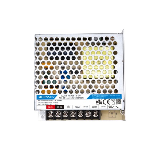 50W 5V/6.0A 12V/2.0A 85-264VAC/120-370VDC Anahtarlama Güç Kaynağı