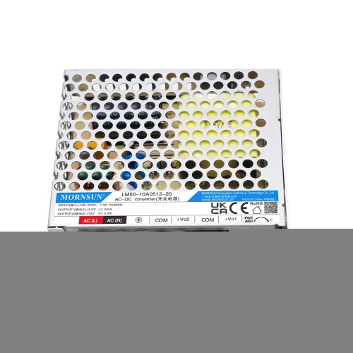 50W 5V/6.0A 12V/2.0A 85-264VAC/120-370VDC Anahtarlama Güç Kaynağı