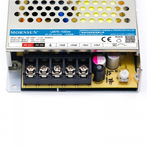 75W 5V/7.0A 12V/3.0A 90-264VAC/120-373VDC Anahtarlama Güç Kaynağı 75W 5V/7.0A 12V/3.0A 90-264VAC/120-373VDC Anahtarlama Güç Kaynağı