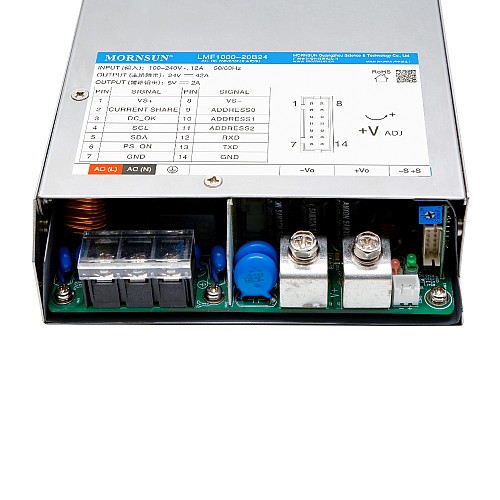 PFC Fonksiyonlu 1000W 15V 64.0A 90-264VAC/120-370VDC Anahtarlama Güç Kaynağı