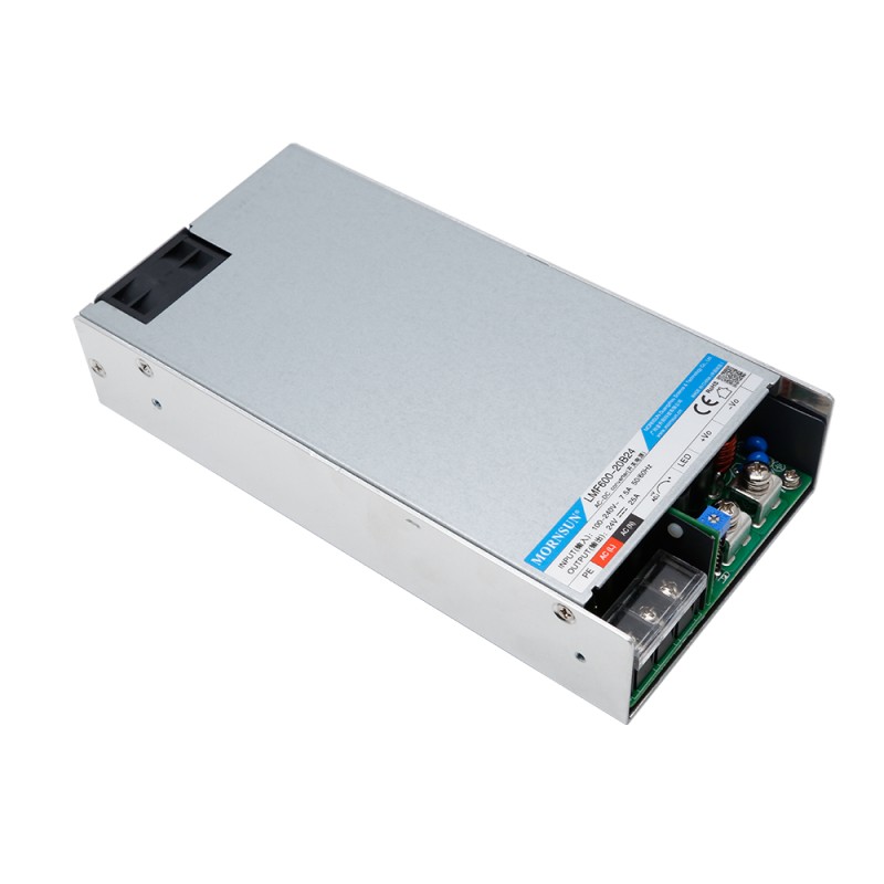 PFC Fonksiyonlu 600W 12V 50.0A 80-277VAC/110-390VDC Anahtarlama Güç Kaynağı