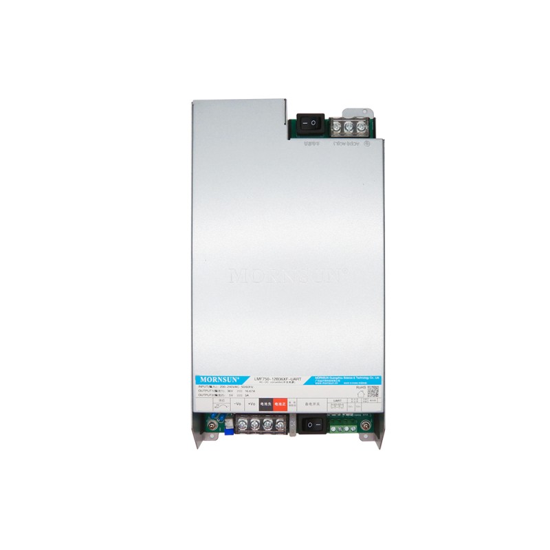 750W 36V/16.7A 5.0V/3.0A 180-264VAC/254-370VDC RS485 Anahtarlama Güç Kaynağı, PFC Fonksiyonu ve UART İletişimi ile