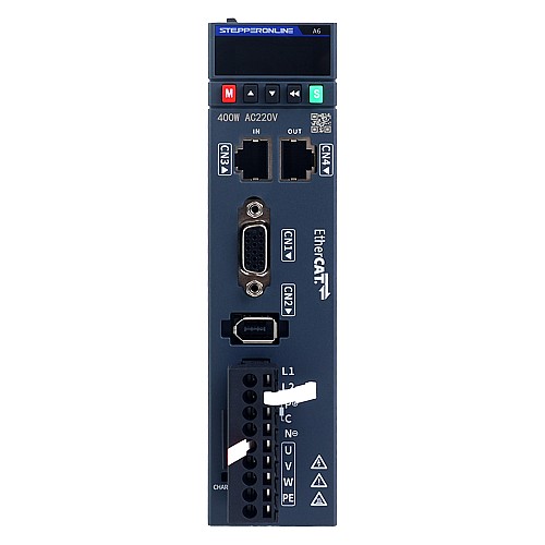 A6 Serisi 400W EtherCAT AC Servo Motor Kiti 3000rpm 1,27Nm 17 Bit Mutlak Kodlayıcı IP67