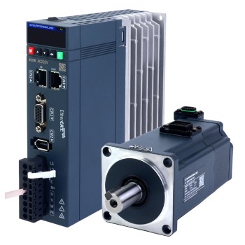 A6 Serisi 400W EtherCAT AC Servo Motor Kiti 3000rpm 1,27Nm Frenli 17 Bit Mutlak Kodlayıcı IP67