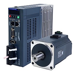 A6 Serisi 750W EtherCAT AC Servo Motor Kiti 3000rpm 2,39Nm Frenli 17 Bit Mutlak Kodlayıcı IP67