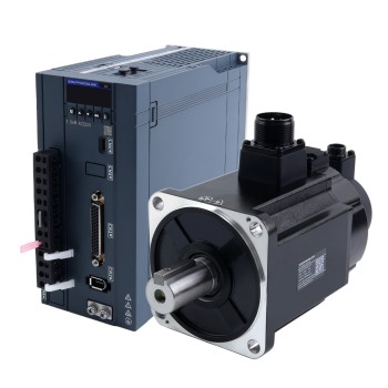 A6 Serisi 1500W RS485 AC Servo Motor Seti 3000rpm 4,78Nm Frenli 17-Bit Mutlak Enkoder IP67
