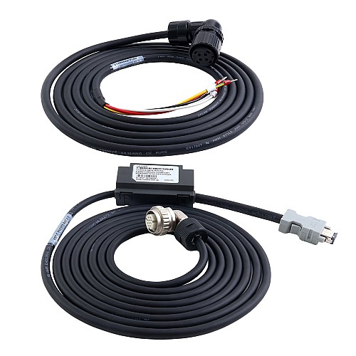 A6 Serisi 1500W RS485 AC Servo Motor Seti 3000rpm 4,78Nm 17-Bit Mutlak Enkoder IP67 - A6-RS1500H2A1-M17 | StepperOnline