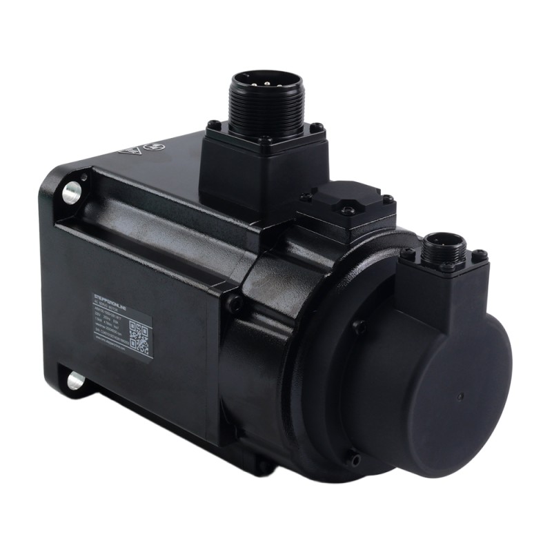 A6 Serisi 1500W RS485 AC Servo Motor Seti 3000rpm 4,78Nm Frenli 17-Bit Mutlak Enkoder IP67 - A6-RS1500H2B1-M17 | StepperOnline