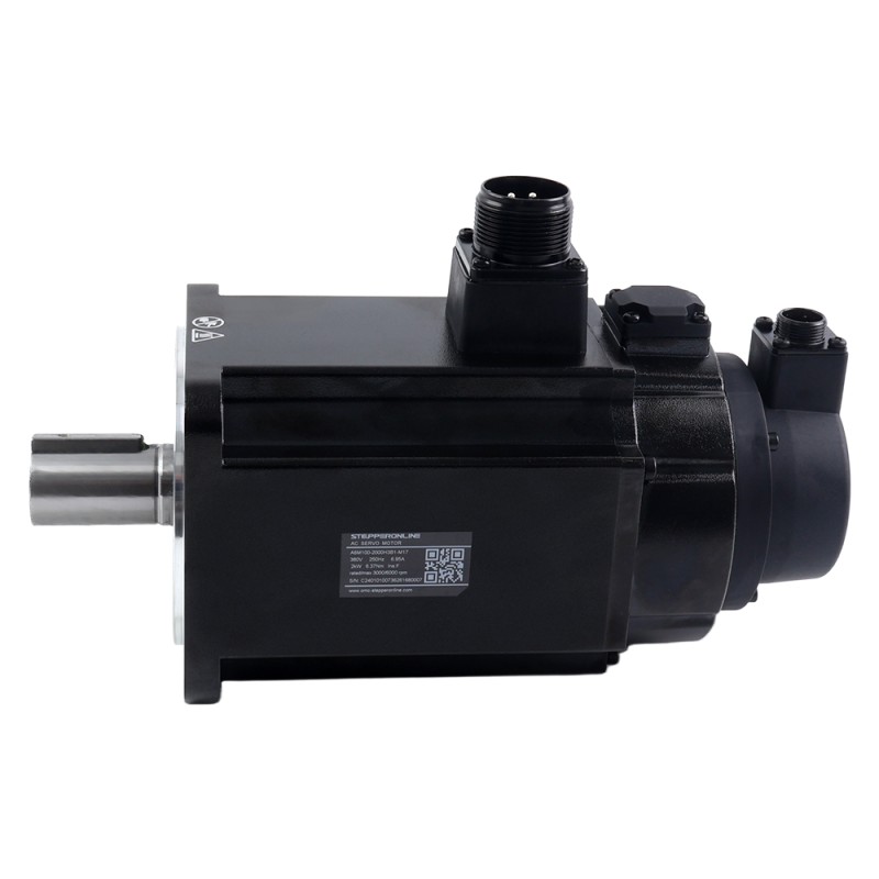 A6 Serisi 2000W RS485 AC Servo Motor Seti 3000rpm 6,37Nm Frenli 17-Bit Mutlak Enkoder IP67 - A6-RS2000H3B1-M17 | StepperOnline