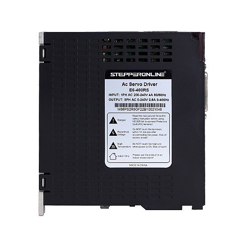 E6 Serisi 400W AC Servo Motor Kiti 3000rpm 1,27Nm 17 Bit Kodlayıcı IP65