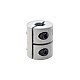 8mm - 8mm Sert Kaplin 20x25mm CNC Adım Motoru Şaft Kaplini 8mm - 8mm Sert Kaplin 20x25mm CNC Adım Motoru Şaft Kaplini