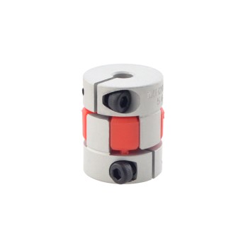 5mm - 6mm Esnek Çene Bağlantısı 20x25mm CNC Adım Motoru Şaft Bağlantısı