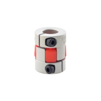 6mm - 10mm Esnek Çeneli Kaplin 20x25mm CNC Adım Motoru Şaft Kaplini