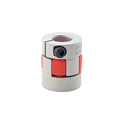 6,35 mm - 10 mm Esnek Çeneli Kaplin 20x25 mm CNC Adım Motoru Şaft Kaplini