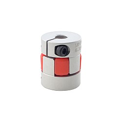 6,35 mm - 6,35 mm Esnek Çeneli Kaplin 20x25 mm CNC Adım Motoru Şaft Kaplini