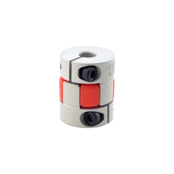 6,35 mm - 8 mm Esnek Çeneli Kaplin 20x25 mm CNC Adım Motoru Şaft Kaplini