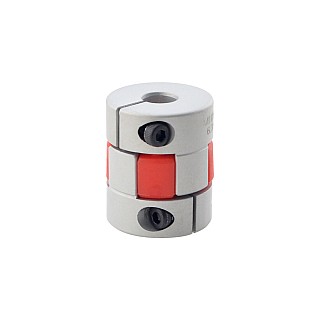 6,35 mm - 8 mm Esnek Çeneli Kaplin 25x30 mm CNC Adım Motoru Şaft