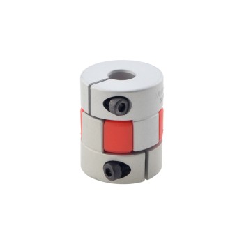 8mm - 10mm Esnek Çeneli Kaplin 25x30mm CNC Adım Motoru Şaft Kaplini