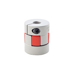8mm - 8mm Esnek Çeneli Kaplin 25x30mm CNC Adım Motoru Şaft Kaplini