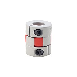 14mm - 14mm Esnek Çene Bağlantısı 30x35mm CNC Adım Motoru Şaft Bağlantısı