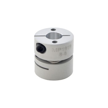 8mm - 8mm Esnek Tek Diskli Kaplin 19x19mm CNC Adım Motoru Şaft Kaplini