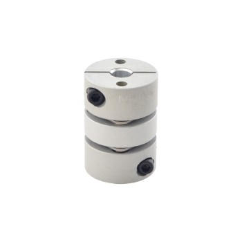 5mm - 5mm Esnek Çift Diskli Kaplin 19x26mm CNC Adım Motoru Şaft Kaplini