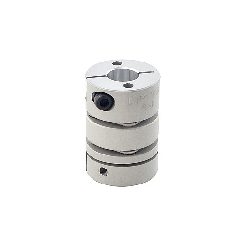 8mm - 8mm Esnek Çift Diskli Kaplin 19x26mm CNC Adım Motoru Şaft Kaplini 8mm - 8mm Esnek Çift Diskli Kaplin 19x26mm CNC Adım Motoru Şaft Kaplini