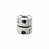 8mm - 10mm Esnek Tek Diskli Kaplin 26x26mm CNC Adım Motoru Şaft Kaplini