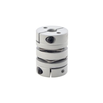 5mm - 8mm Esnek Çift Diskli Kaplin 26x35mm CNC Adım Motoru Şaft Kaplini