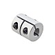 6,35 mm - 8 mm Sert Kaplin 20x25 mm CNC Adım Motoru Şaft Kaplini
