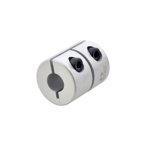 8mm - 8mm Sert Kaplin 20x25mm CNC Adım Motoru Şaft Kaplini