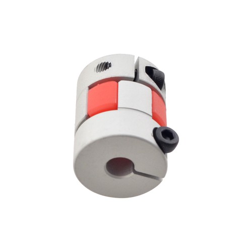 5mm - 6mm Esnek Çene Bağlantısı 20x25mm CNC Adım Motoru Şaft Bağlantısı