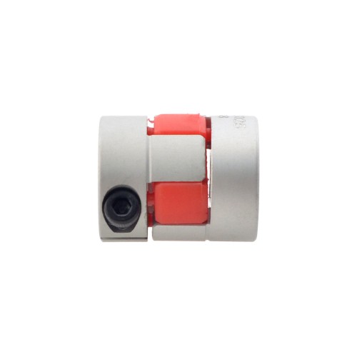 8mm - 8mm Esnek Çeneli Kaplin 20x25mm CNC Adım Motoru Şaft Kaplini