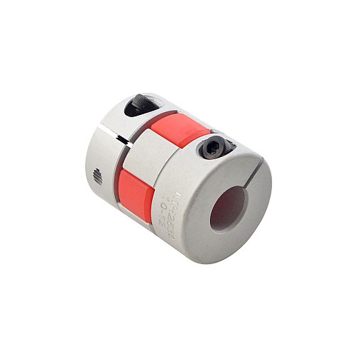 10mm - 12mm Esnek Çeneli Kaplin 25x30mm CNC Adım Motoru Şaft Kaplini 10mm - 12mm Esnek Çeneli Kaplin 25x30mm CNC Adım Motoru Şaft Kaplini