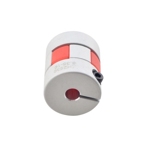 6,35 mm - 10 mm Esnek Çeneli Kaplin 25x30 mm CNC Adım Motoru Şaft Kaplini