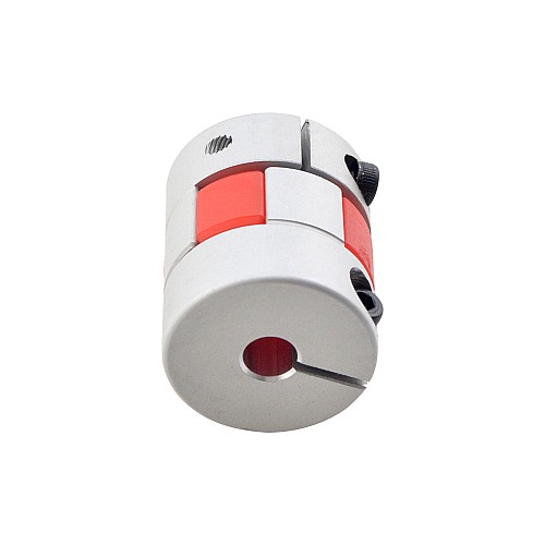 6,35 mm - 8 mm Esnek Çeneli Kaplin 25x30 mm CNC Adım Motoru Şaft Kaplini